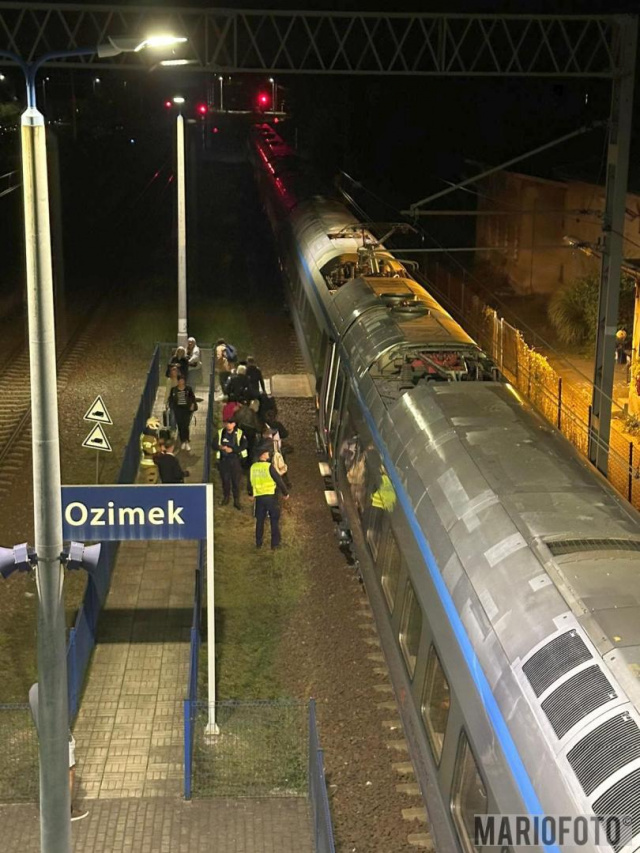 Śmiertelne potrącenie przez pociąg w okolicach stacji kolejowej w Ozimku