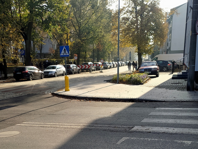 Ostatnie utrudnienia dla kierowców w centrum Olesna. Ulica Pieloka jest niemal gotowa