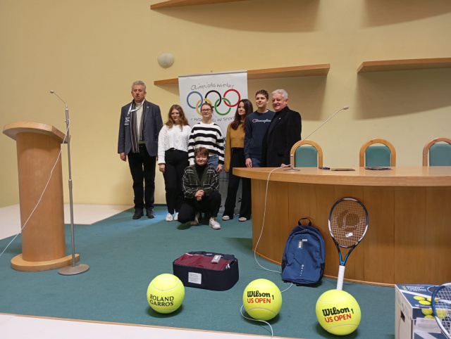 Olimpiada wartości w sporcie. Tematem przewodnim tenis ziemny