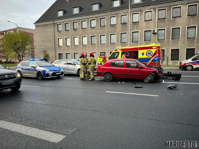 Opole: kolizja na Nysy Łużyckiej zakończona wysokim mandatem