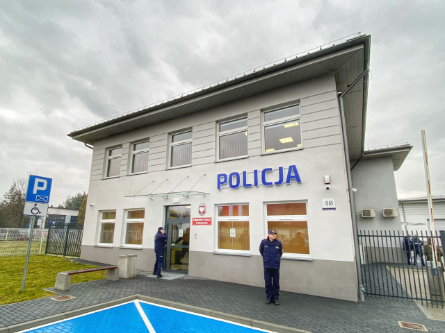 Poprawiły się warunki pracy i obsługi. Nowy komisariat policji w Otmuchowie