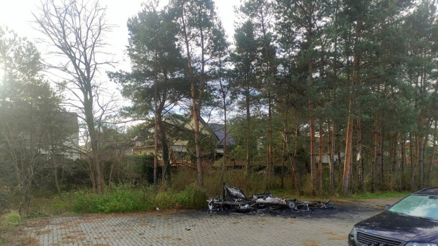 Drugi kemping spłonął tego roku przy ulicy Gajowej w Opolu. Zmarła jedna osoba