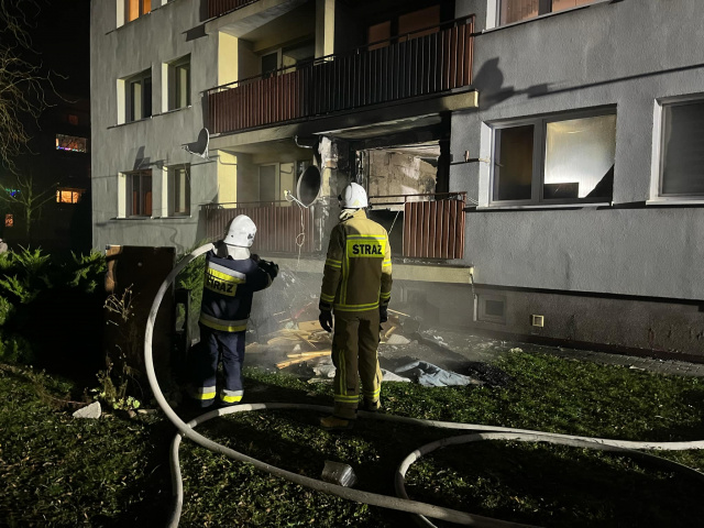 Jedna ofiara śmiertelna pożaru mieszkania przy ul. Chmielowickiej w Opolu