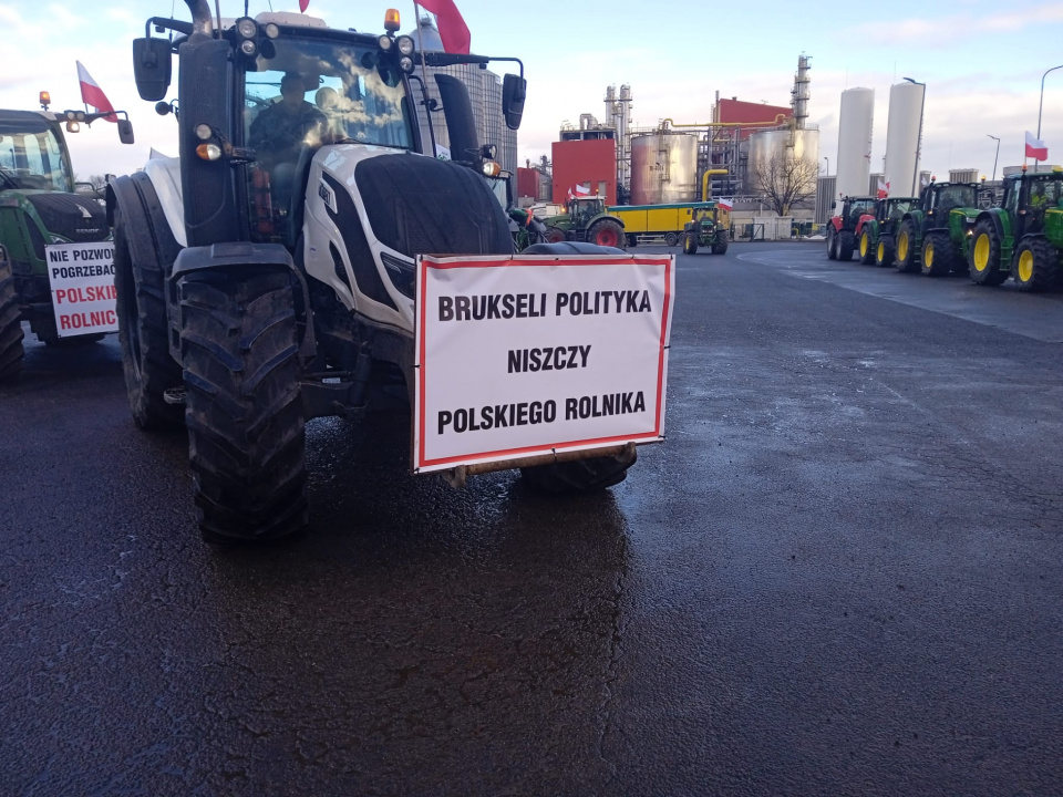 Protest rolników [fot. Adam Wołek]
