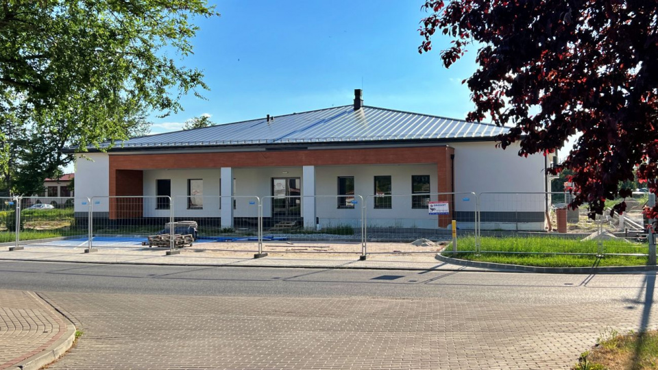 Centrum kultury w Skrabimierzu nadal nie zostało ukończone [fot. Daniel Klimczak]