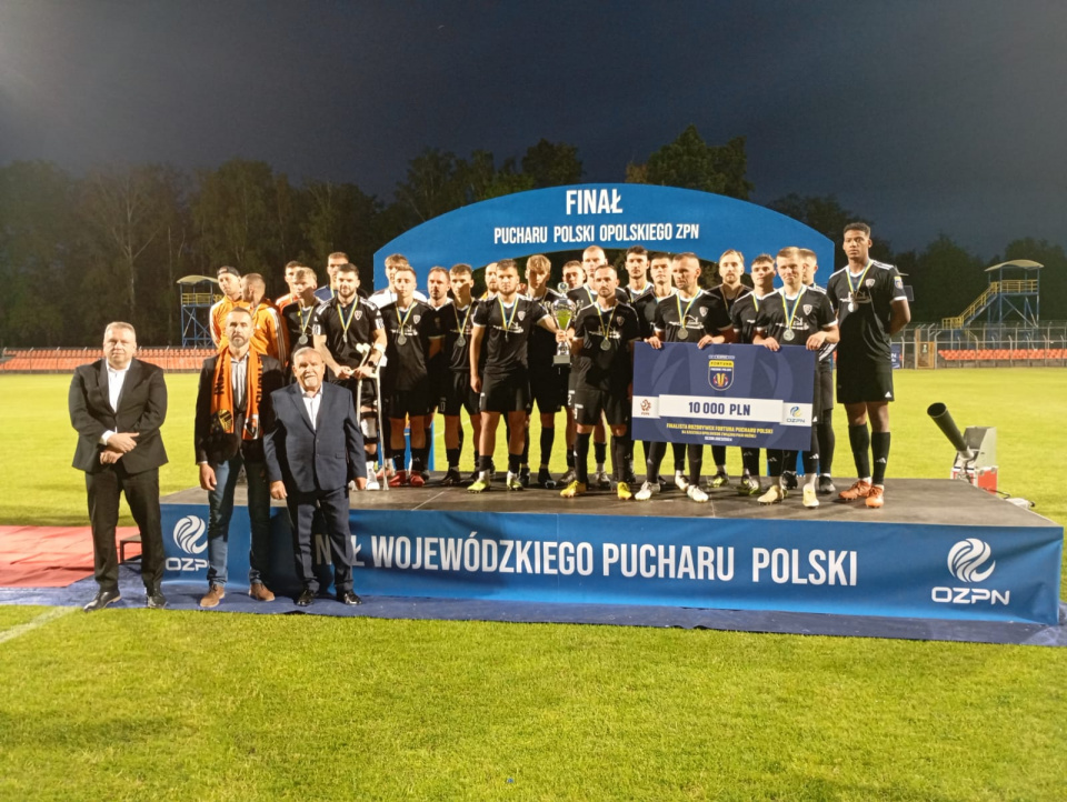 MKS Kluczbork ogrywa 3:0 Ruch Zdziszowice i zdobywa wojewódzki Puchar Polski [fot. Adam Wołek]