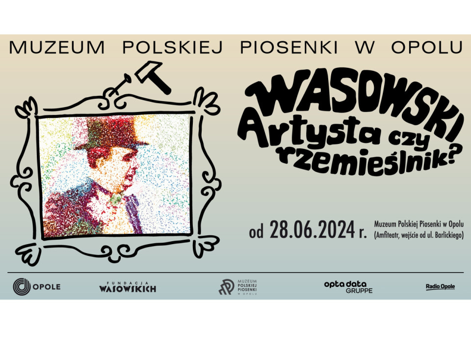 plakat [materiały prasowe Muzeum Polskiej Piosenki w Opolu]