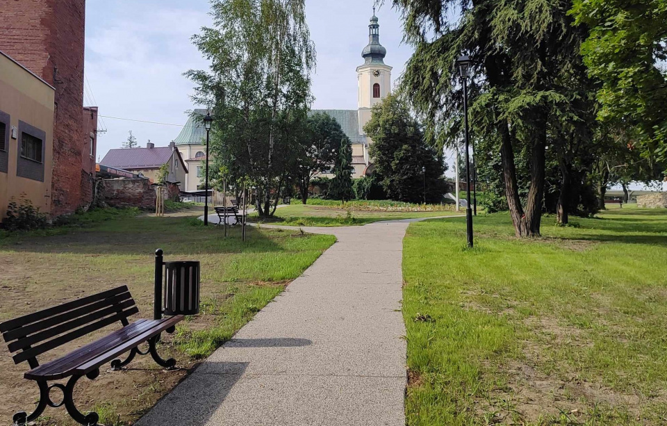Park w Kietrzu - [fot: Grzegorz Frankowski]