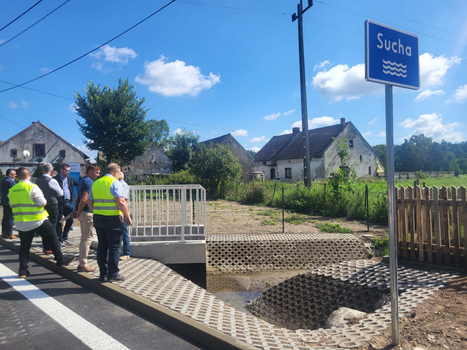 Przebudowa mostu w Suchej [fot. Katarzyna Doros-Stachoń]