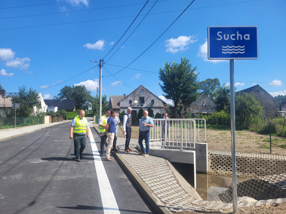 Przebudowa mostu w Suchej [fot. Katarzyna Doros-Stachoń]