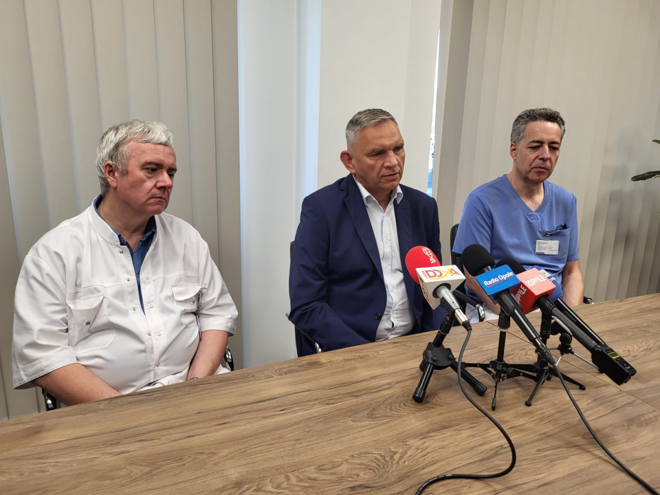 Od lewej: dr Piotr Feusette, Dariusz Madera, dr Ryszard Gawda [fot. Katarzyna Doros-Stachoń]