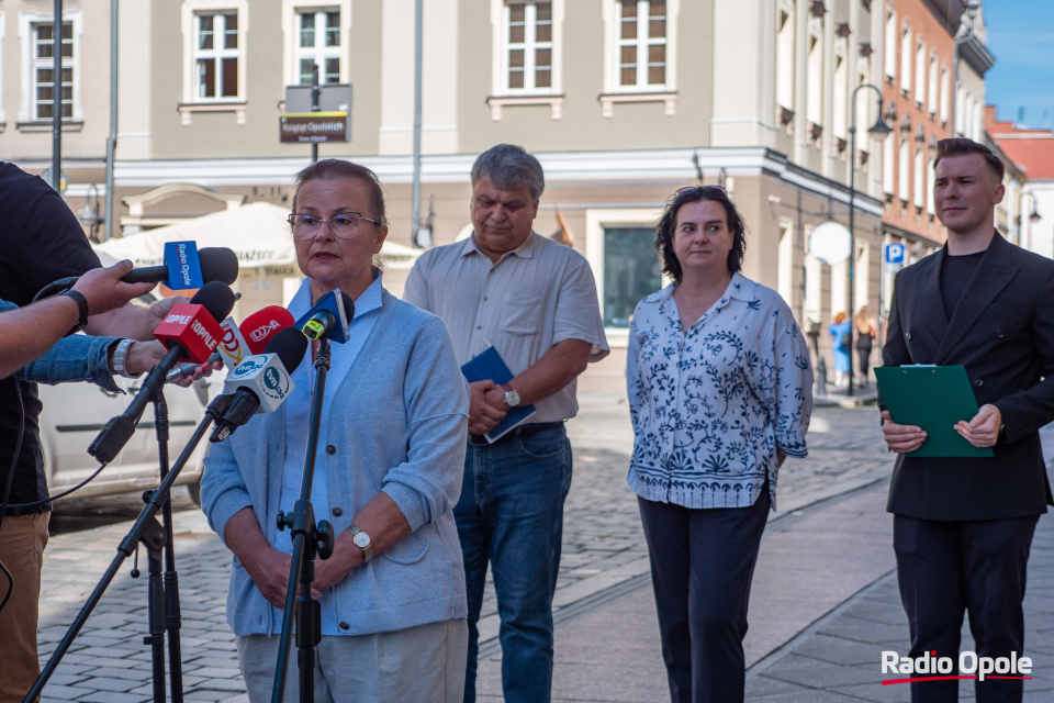 Konferencja prasowa ws. wakatów dla psychologów na Opolszczyźnie [fot. Jędrzej Łuczak]