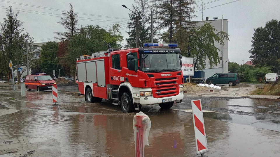 Ulewa przeszła nad Głuchołazami [fot. portal Głuchołazy998]