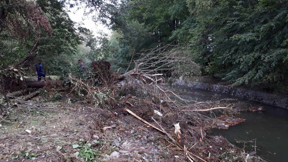 Prace na Złotym Potoku [fot. Wody Polskie Gliwice]