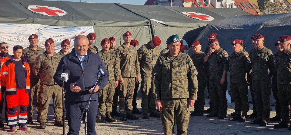 Pożegnanie szpitala polowego w Nysie [Fot. Roman Juranek]