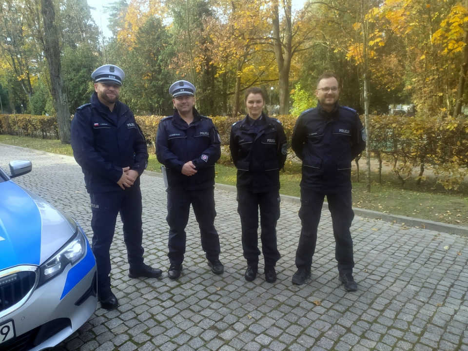 Konferencja prasowa policji przed dniem Wszystkich Świętych [fot. Witold Wośtak]