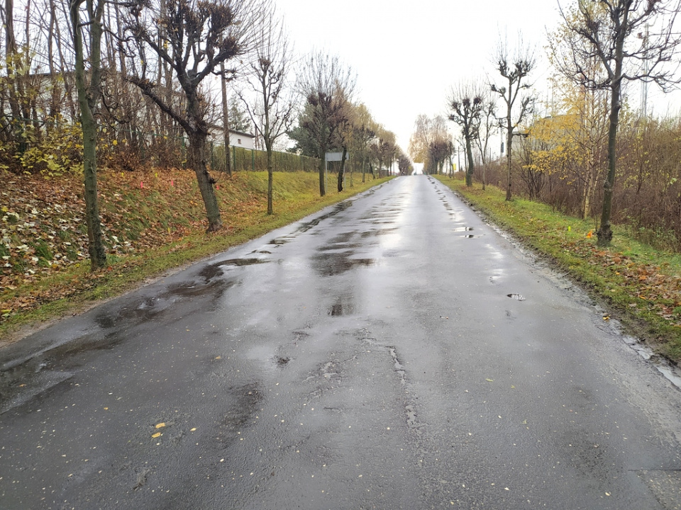 Ulica Chopina w Oleśnie, 19.11.2024 r. [fot. Witold Wośtak]