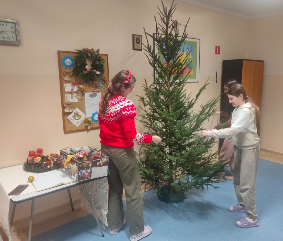 Ukraińscy uczniowie w prudnickiej bursie Zespołu Szkół Rolniczych [fot. ZSR Prudnik]