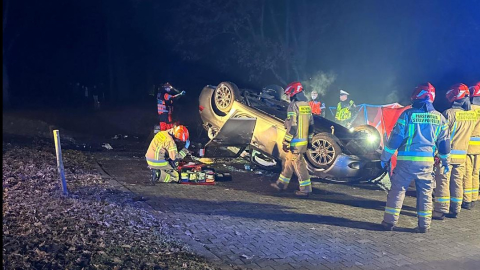 Wypadek w Kędzierzynie-Koźlu [FB KP PSP Kędzierzyn-Koźle]