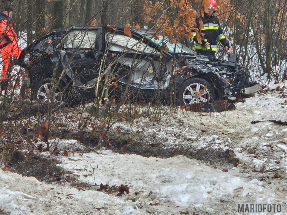 Wypadek na przejeździe [fot. Mario]